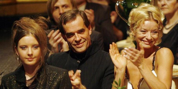 Vilma Cibulková s dcerou Šimonou a bývalým partnerem Miroslavem Etzlerem