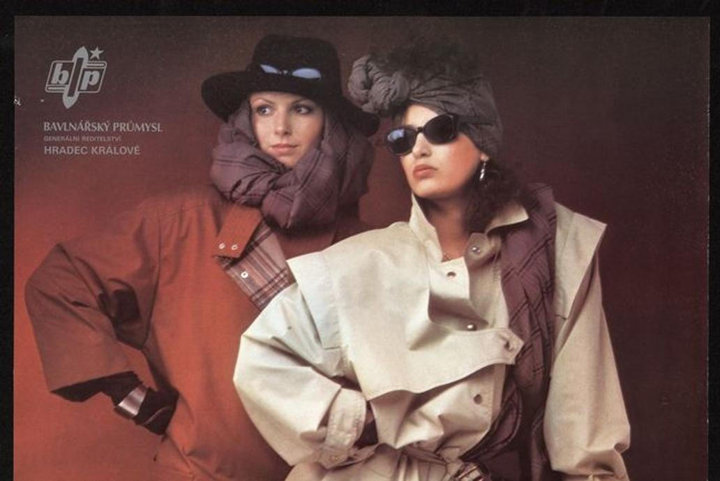 Reklamní kalendář. Bavlnářský průmysl Hradec Králové, rok 1987. zdroj: soukromá sbírka.