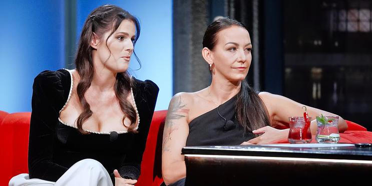 Agáta Hanychová a Ornella Koktová v pořádku Show Jana Krause