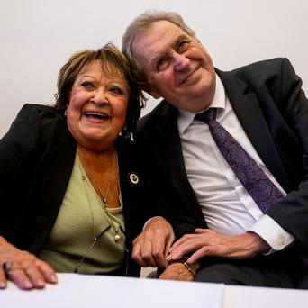 Jiřina Bohdalová a Miloš Zeman