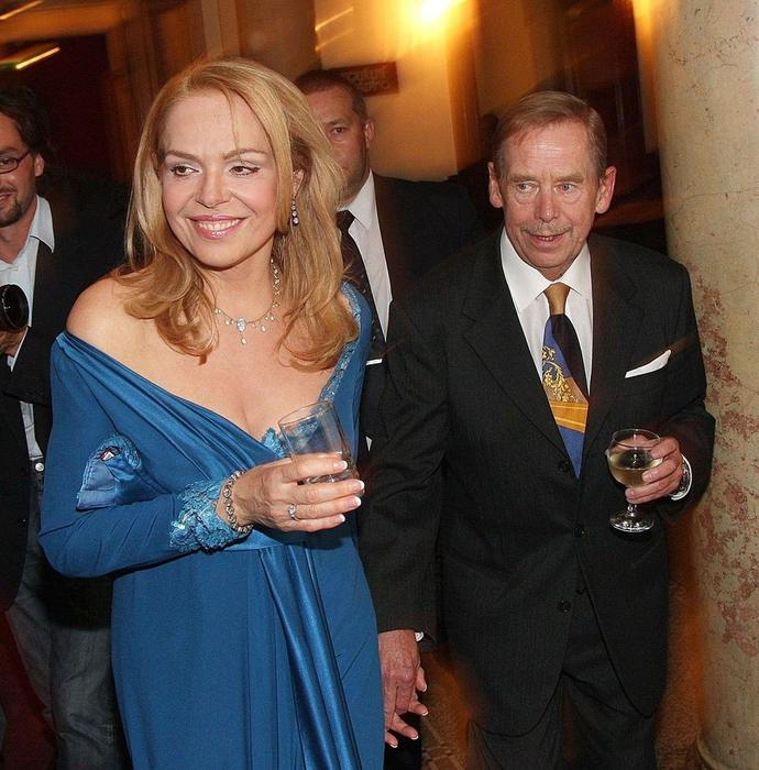 Dagmar Havlová a Václav Havel