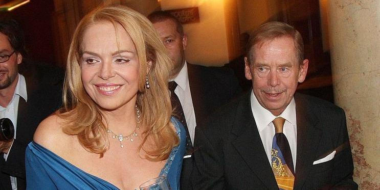 Dagmar Havlová a Václav Havel