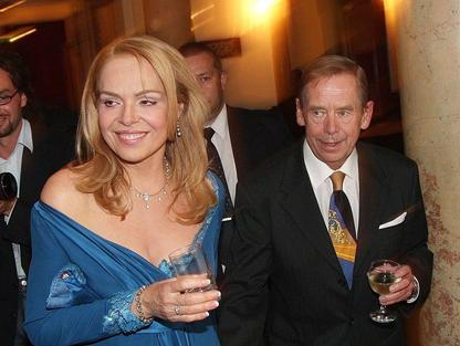 Dagmar Havlová a Václav Havel