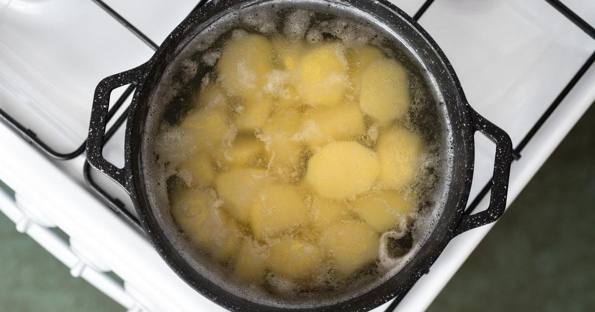 Využití vody z vařených brambor