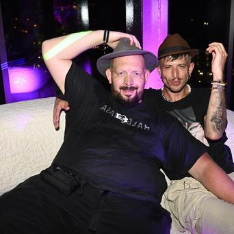 Filip Jankovič s partnerem