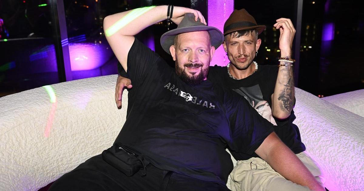 Filip Jankovič s partnerem