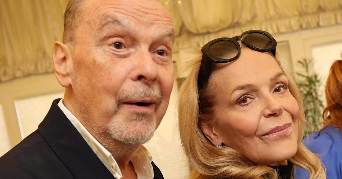 Dagmar Havlová a Štefan Margita na křtu nového alba duetů Štefana Margity – Andělé strážní (2. 10. 2025 v pražském hotelu The Grand Mark).