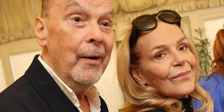 Dagmar Havlová a Štefan Margita na křtu nového alba duetů Štefana Margity – Andělé strážní (2. 10. 2025 v pražském hotelu The Grand Mark).