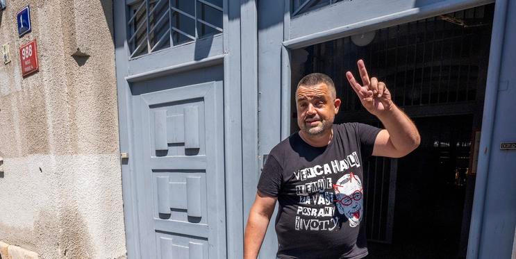 Praha 2.7.2025 Pavel Novotný, věznice Pankrác, nástup na výkon trestu