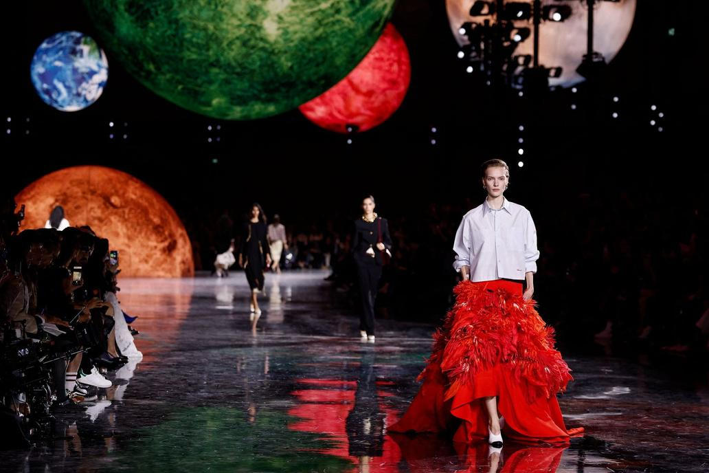 Chanel Womenswear Spring/Summer 2026 collection during Paris Fashion Week