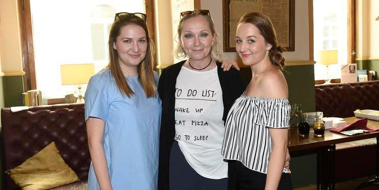 Bára Basiková, dcera Anna Basiková, dcera Marie Basiková, dcery