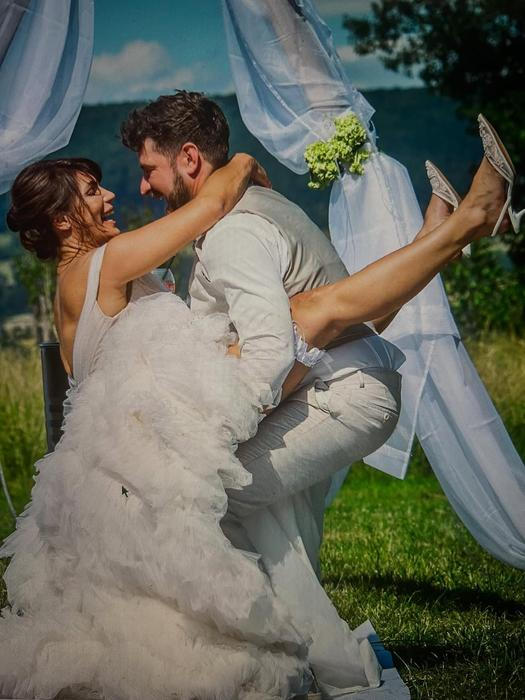 Regina Rázlová a vnučka Emilie Diatta