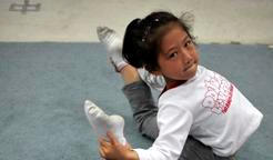 Drsná gymnastická škola Číny