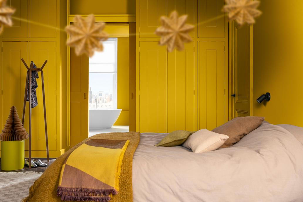 Výmalba barvou roku