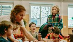 Natáčení seriálu Mozaika