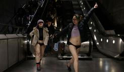 No Trousers Tube Ride