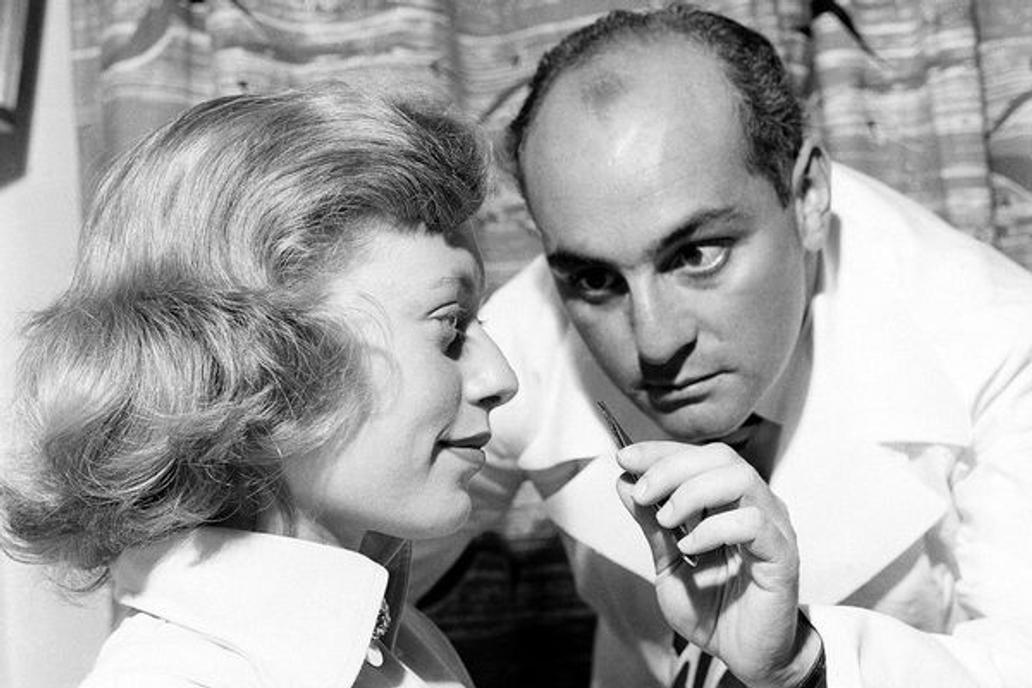 1949
Dr. Robert Allyn Franklin, Hollywood plastic surgeon, checks model Fran Cooper’s nose on July 29, 1949, in Hollywood, after he changed its shape and removed a slight bump from the bridge. The operation took about half an hour. Miss Cooper believed her chances of a film career would be increased if she had a more photogenic nose.,Image: 594024754, License: Rights-managed, Restrictions: This content is intended for editorial use only. For other uses, additional clearances may be required., Model Release: no, Credit line: ČTK / AP / Frank Filan