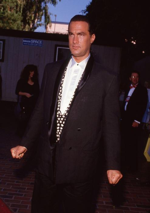 Steven Seagal at the 'All Star Pro Sports Gala' on June 25, 1990 at the Universal Amphitheater in Universal City, California.  Credit: Ralph Dominguez/MediaPunch