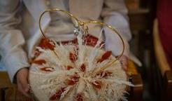 Svatební dort z osudového dne Anthonyho Laborde a Gaëlle Dassyové