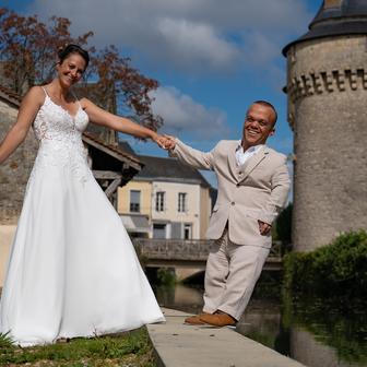 Anthony Laborde a krásná novomanželka Gaëlle Dassyová