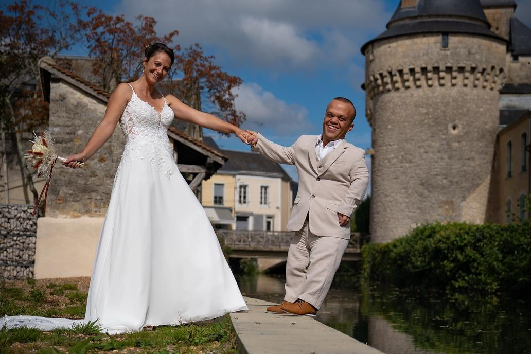 Anthony Laborde a krásná novomanželka Gaëlle Dassyová