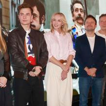 Pavel Kříž na tiskové konferenci k představení svátečního programového schématu České televize v Kaiserštejnském paláci