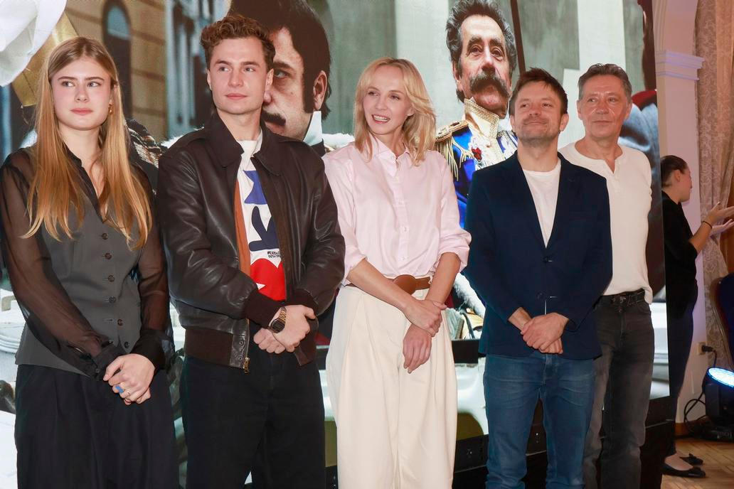 Pavel Kříž na tiskové konferenci k představení svátečního programového schématu České televize v Kaiserštejnském paláci