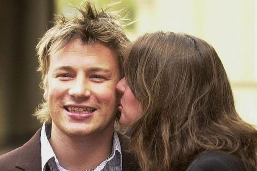 Jamie Oliver s manželkou