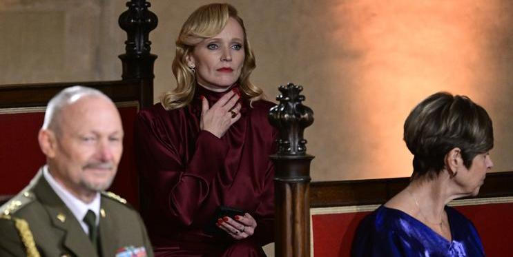 Předávání státních vyznamenání ve Vladislavském sále Pražského hradu, 28. října 2025.