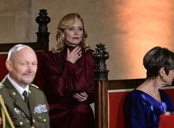 Předávání státních vyznamenání ve Vladislavském sále Pražského hradu, 28. října 2025.