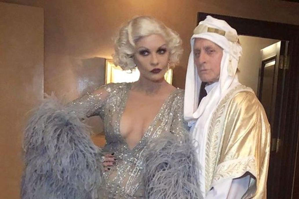 Catherina Zeta-Jones a Michael Douglas