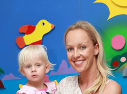 Zuzana Belohocová s dcerou Salmou