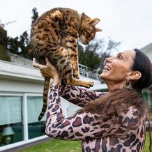 Sisa Sklovská je velkou milovnicí koček i dalších domácích mazlíčků.