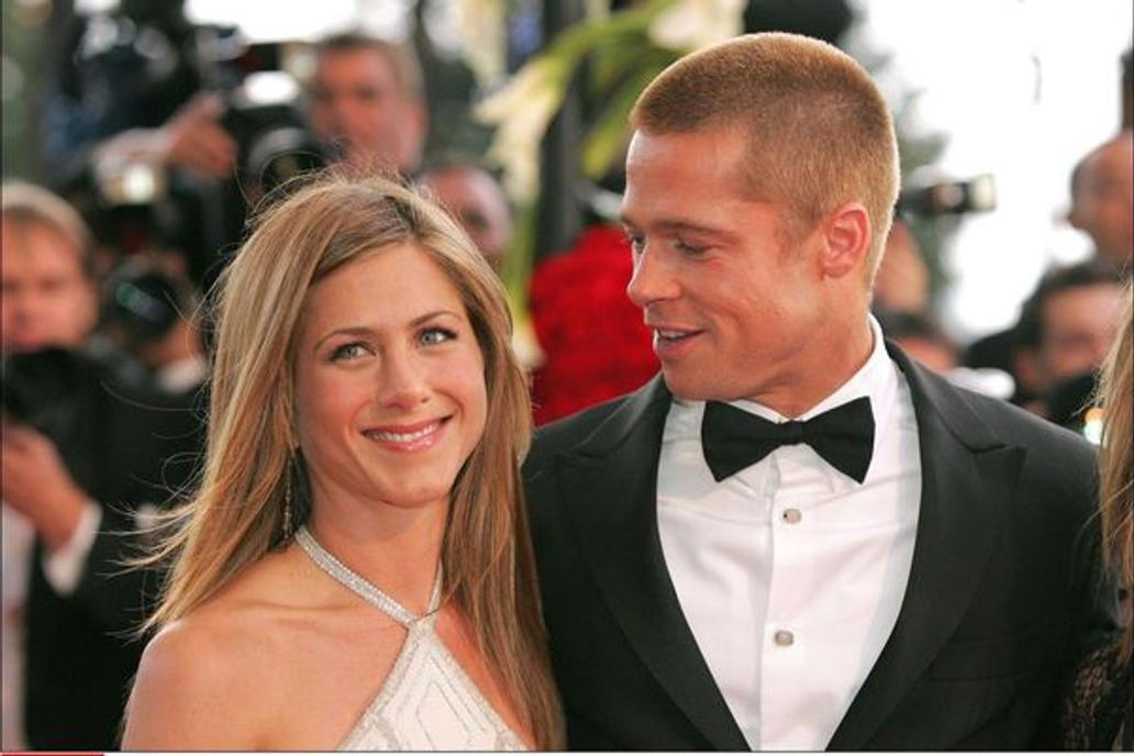 Jennifer Aniston a Brad Pitt