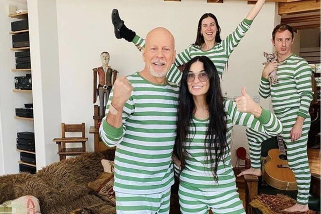Demi Moore a Bruce Willis   