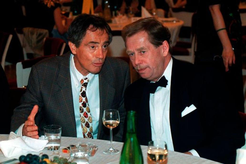 1991, s Václavem Havlem