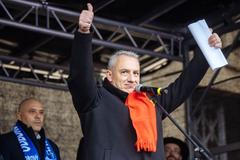 Předseda odborů Josef Středula.