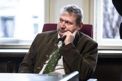 Ředitel Lesní správy Lány Miloš Balák, soud Kladno