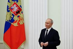 Ruský prezident Vladimir Putin.