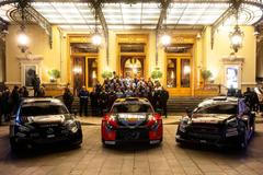 Tovární týmy Toyota, Hyundai a Ford před Rallye Monte Carlo 2025