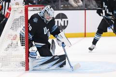 Zákroky Karla Vejmelky při výhře 2:1 nad San Jose (10. ledna 2025)