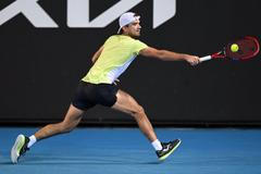 Tomáš Macháč, Australian Open, 1. kolo