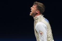 Šermíř Alexander Choupenitch na OH 2020