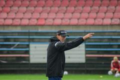 František Straka na tréninku třineckých fotbalistů