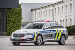 Škoda Superb policie ČR