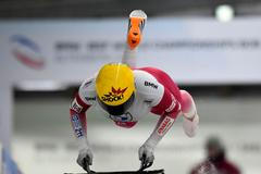 Anna Fernstädtová na MS ve skeletonu 2021