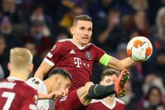 David Pavelka v zápase EL Lyon - Sparta