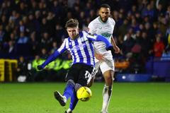 Josh Windass v dresu Sheffieldu Wednesday