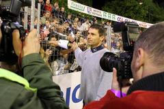 Mezi diváky a fotografy