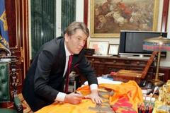 Ukrajinský prezident Viktor Juščenko